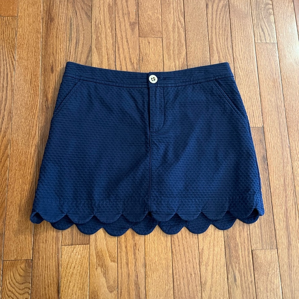 Lilly Pulitzer Colette Scallop Skort- Skirt/Wonen’s Sz 2